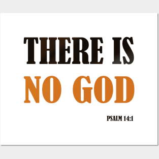 There is no God Posters and Art